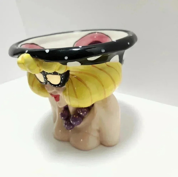 Swak Lynda Corneille Character Aunt Gertie Bowl - Picture 2 of 8